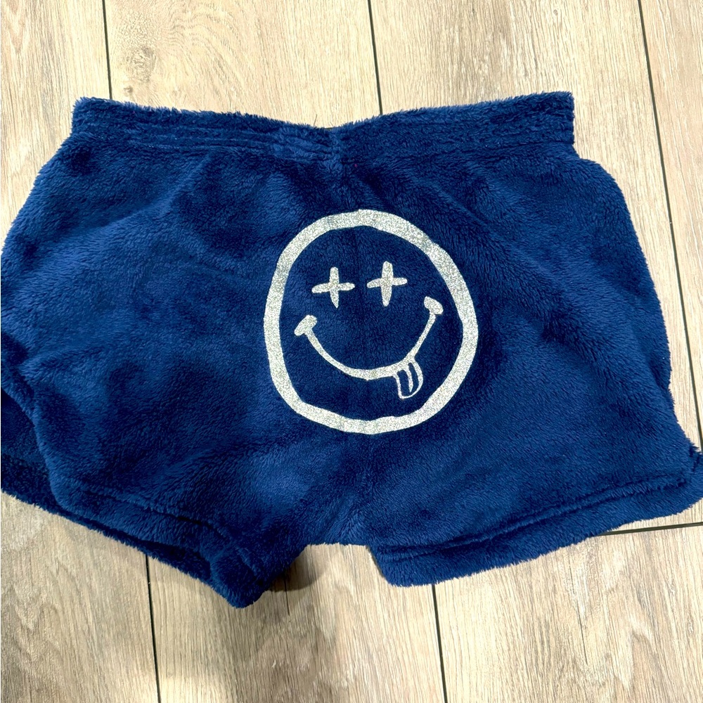 Made with Love and Kisses fuzzy pajama shorts. New with tags.  Size 10/12